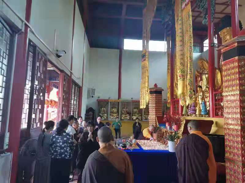 金彩汇文殊菩萨圣诞祈福助考法会圆满